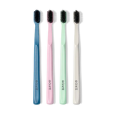 Classic Activated Charcoal Toothbrush 4-Pack