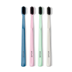 Classic Activated Charcoal Toothbrush 4-Pack
