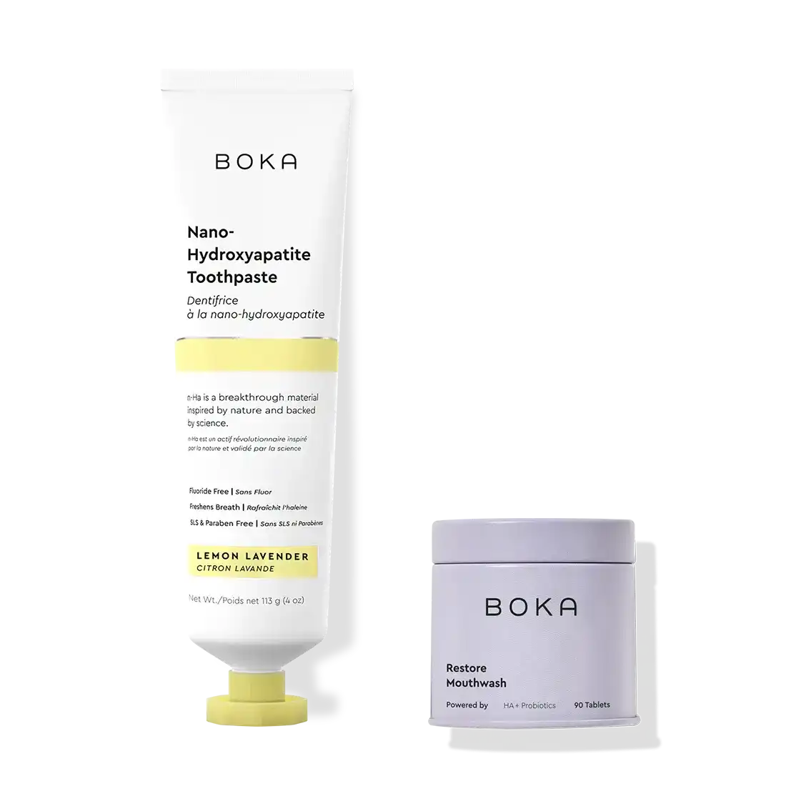 Nano-hydroxyapatite Toothpaste & Mouthwash Tablet Duo