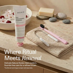 Cherry Blossom Mint-Free Nano-hydroxyapatite Toothpaste