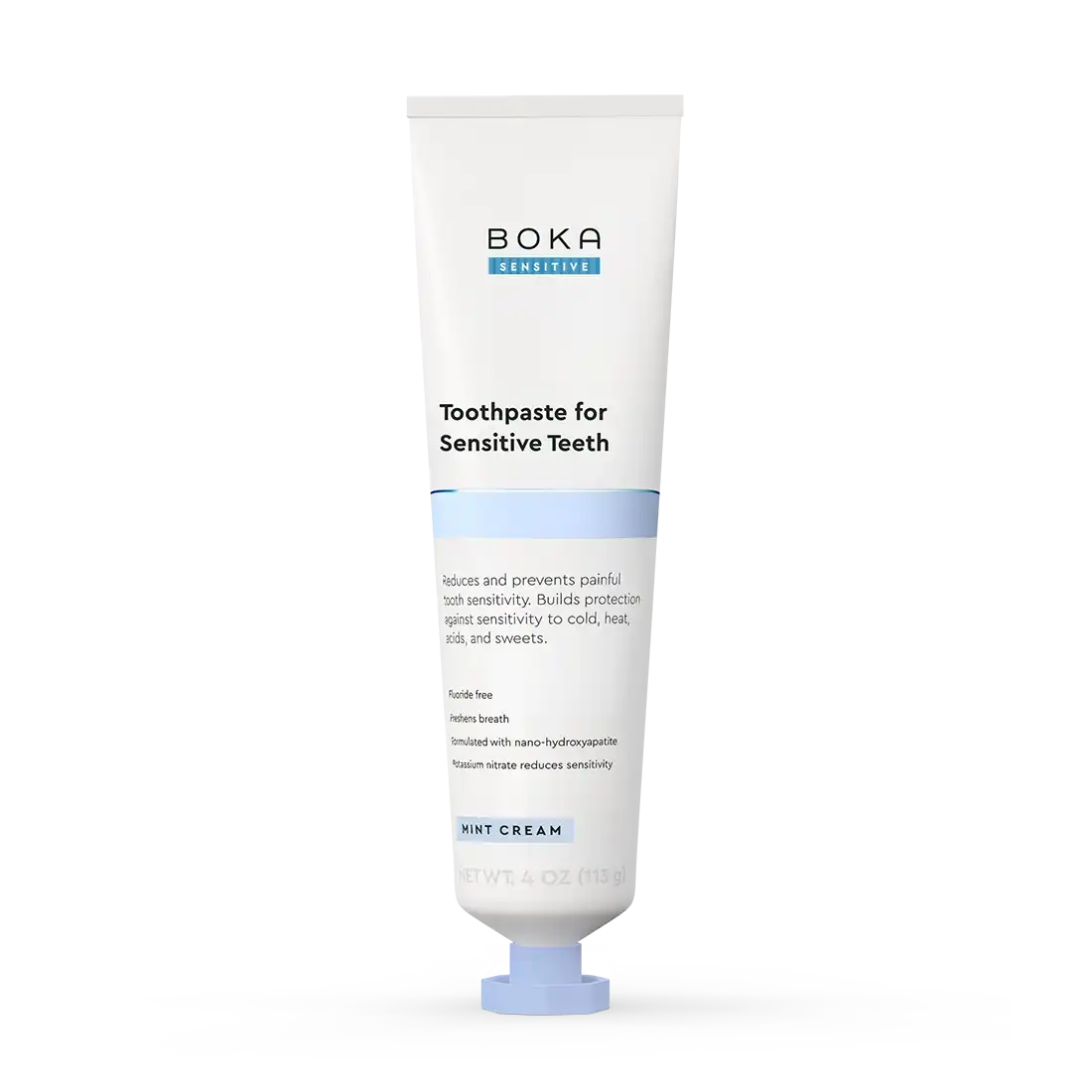 Mint Coconut Cream Nano-hydroxyapatite Toothpaste for Sensitive Teeth